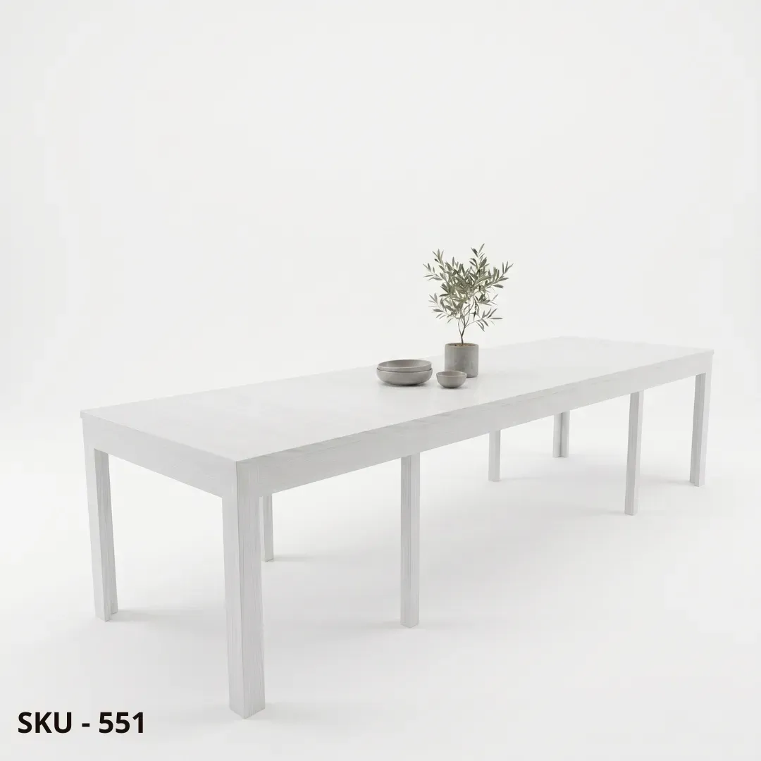 Tavolo allungabile, 4 allunghe da 43 cm – Stile Moderno – Made in Italy - marca design