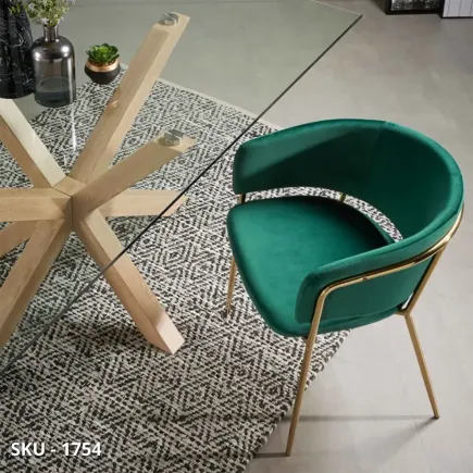 Tavolo fisso in Vetro temperato con Base in Legno di rovere – Stile Moderno – Contemporaneo – Made in Italy – 160×90×76 cm