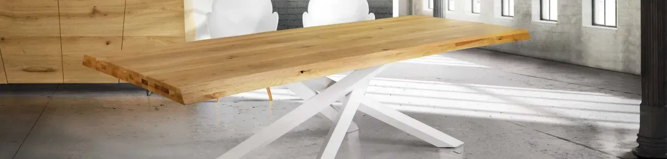 Tavoli in Metallo e Legno Moderni | Marca Design Shop