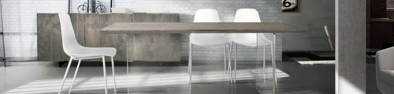 Tavoli in Legno e Vetro Moderni | Marca Design Shop