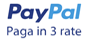 PayPal 3 rate