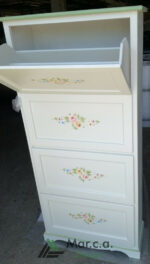 Scarpiera Shabby Chic a 4 porte, Arte Povera - Mar.c.a Design