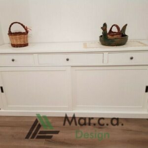 Credenza con due ante scorrevoli - Mar.c.a. Design