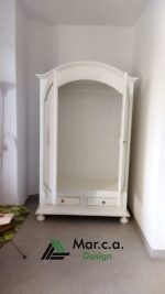 Armadio Shabby Chic con cappello tondo - Mar.c.a. Design