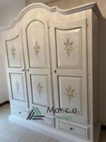 Armadio decorato in stile Shabby Chic - Mar.c.a. Design