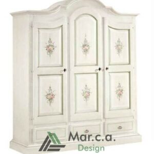 Armadio decorato in stile Shabby Chic - Mar.c.a. Design