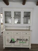 Cristalliera in legno Shabby Chic 3 Porte - Mar.c.a. Design