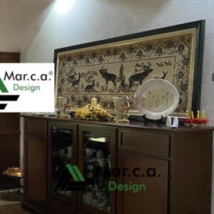 Credenza con 4 porte e 4 cassetti - Mar.c.a. Design