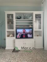 Composizione Parete Libreria Porta TV - Mar.c.a Design