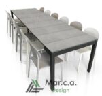 Consolle moderna con 5 allunghe - Mar.c.a. Design