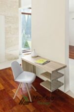 Scrivania in Legno e Vetro, Struttura in Mdf