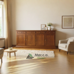 Credenza Soggiorno, Legno di Pioppo