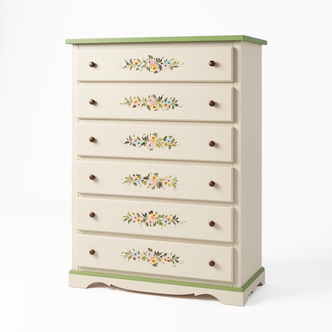 cassettiera-in-legno-bianco-con-decori-6-cassetti-zoccolo-aperto-marcadesign-sku491