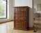Cassettiera classica in noce scuro - Mar.c.a Design Shop